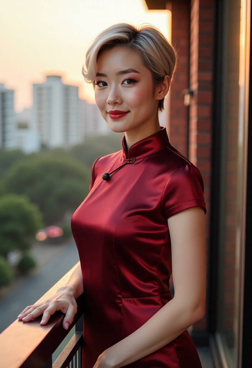 编剧在桌前整理剧本